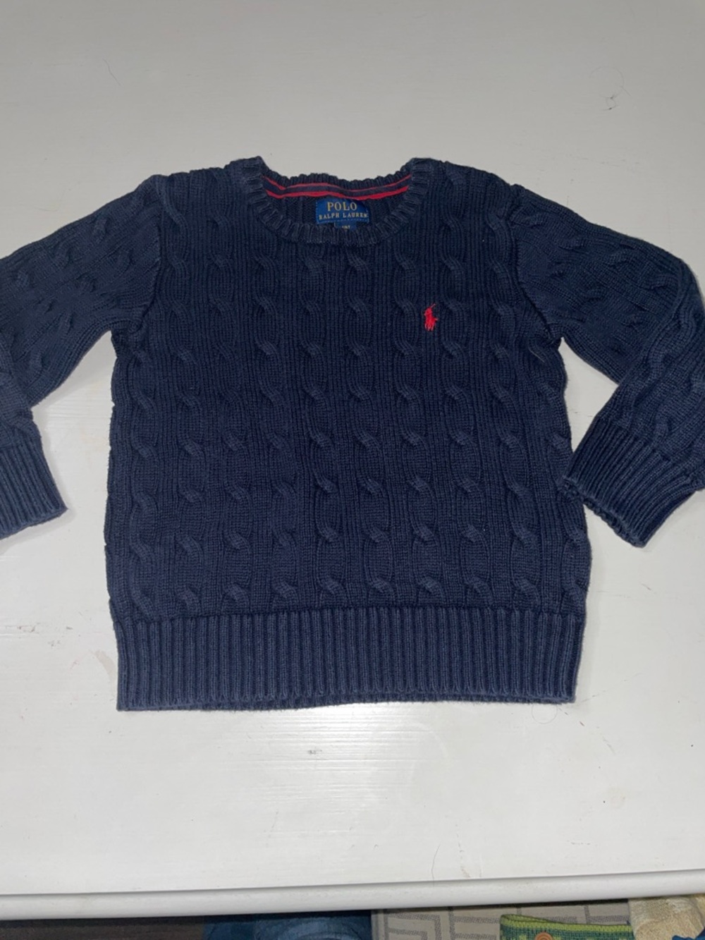 Polo Ralph Lauren Cable Knit sweater size 4T